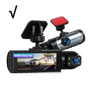 DASHCAM 1080p 3,16" Double CAM 64GB
